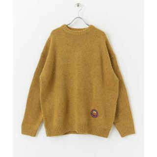 サニーレーベル(Sonny Label)の【CARAMEL】POLeR MIXTWEED ELBOW PATCH KNIT(ニット/セーター)