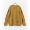 【CARAMEL】POLeR MIXTWEED ELBOW PATCH KNIT