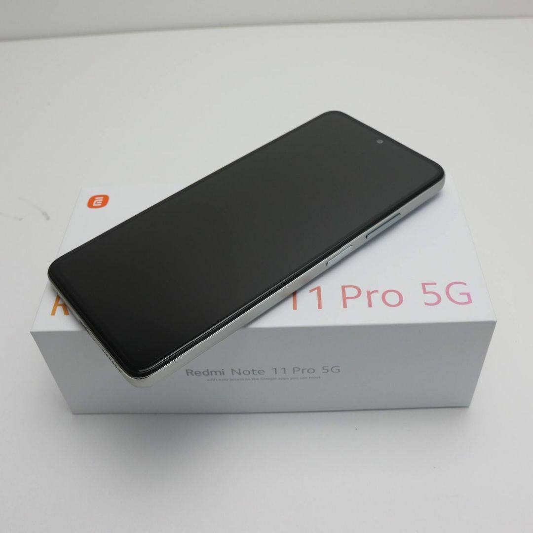 新品 SIMフリー Redmi Note 11 Pro 5G ポーラーホワイトの+anai.it