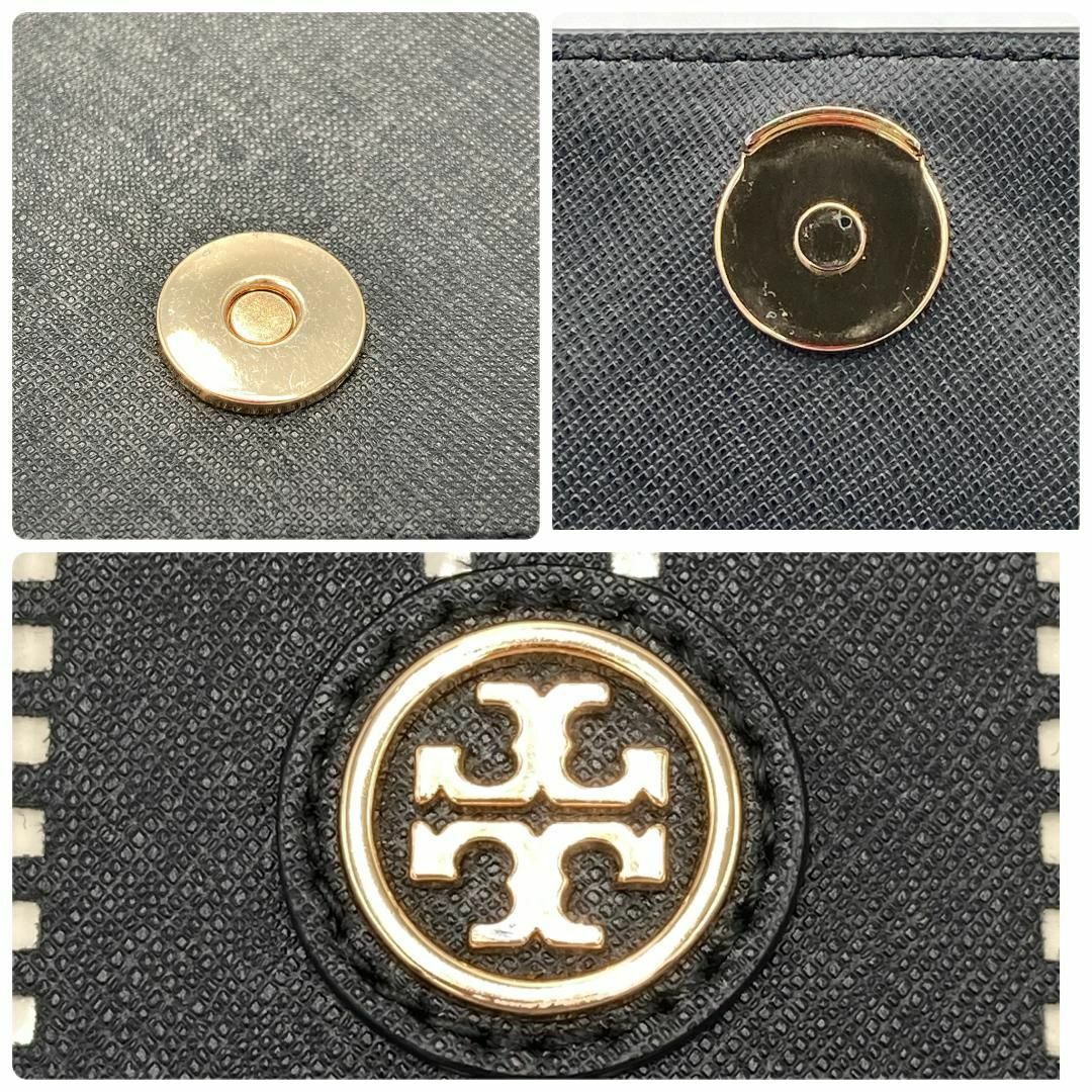 Tory Burch(トリーバーチ)の【極美品】トリーバーチ ショルダーバッグ ポシェット レザー チェーン ブラック レディースのバッグ(ショルダーバッグ)の商品写真