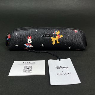 コーチ(COACH)のCOACH X ディズニー ペンシル ケース 筆箱 ペンケース ミッキーマウス(ペンケース/筆箱)