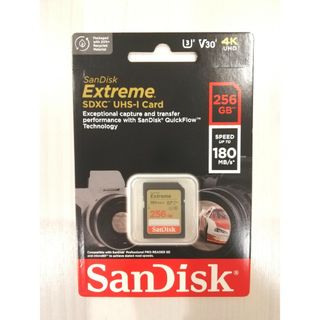 サンディスク(SanDisk)の高速版 SDカード 256GB サンディスク エクストリーム(その他)