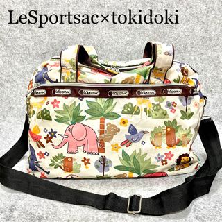 レスポートサック(LeSportsac)の美品✨レスポートサック　tokidoki 2way ボストンバッグ　アニマル柄(ボストンバッグ)