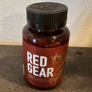 VALX RED GEAR開封済み・残量170粒（180粒入り）ダイエットサプリ(トレーニング用品)