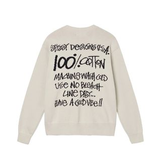 STUSSY アルファベット 創意 セーター ニットセーター-