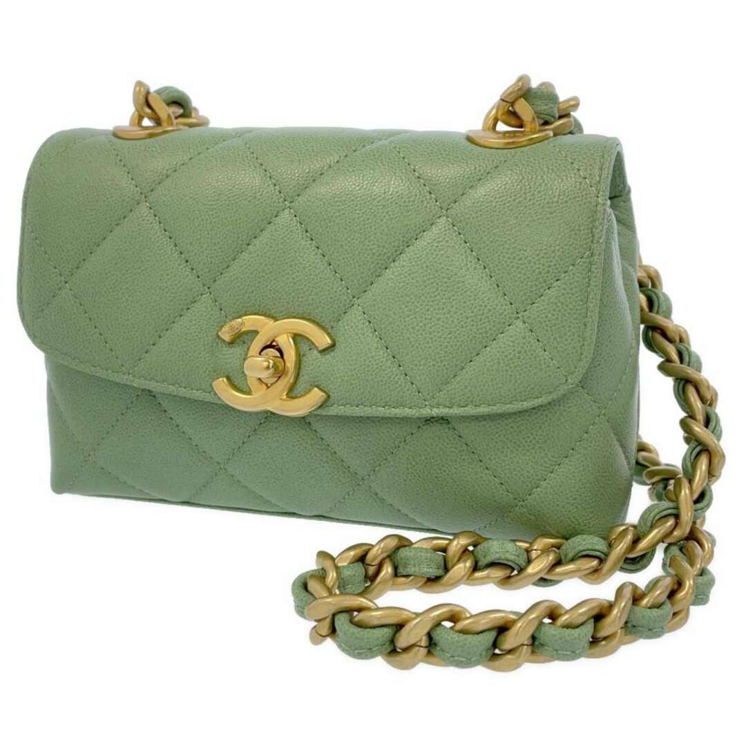 CHANEL - シャネル チェーンショルダーバッグ ミニ マトラッセ ココ