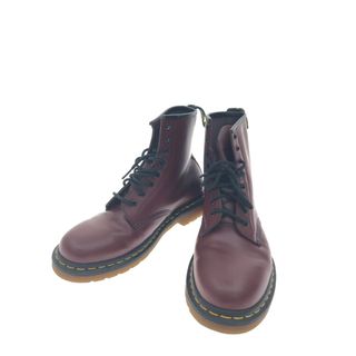 ドクターマーチン(Dr.Martens)の▼▼Dr.Martens ドクターマーチン ショートブーツ 8ホールブーツ レザー UK7 1460 チェリーレッド(ブーツ)