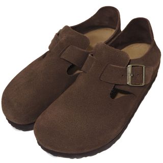 ビルケンシュトック(BIRKENSTOCK)の美品 ビルケンシュトック　ロンドン　サイズ37　24cm ナロー幅(ローファー/革靴)