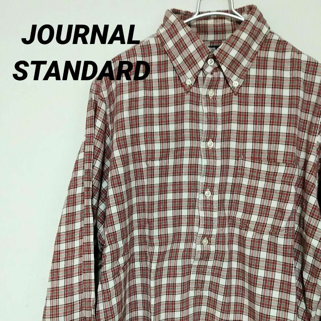 JOURNAL STANDARD(ジャーナルスタンダード)の《ジャーナルスタンダード》メンズ 古着 チェックシャツ プルオーバー 送料無料 メンズのトップス(シャツ)の商品写真