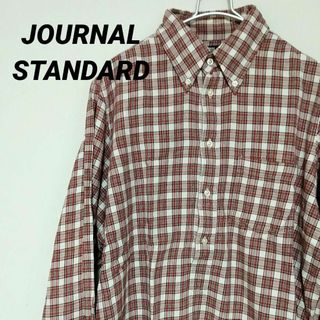 ジャーナルスタンダード(JOURNAL STANDARD)の《ジャーナルスタンダード》メンズ 古着 チェックシャツ プルオーバー 送料無料(シャツ)