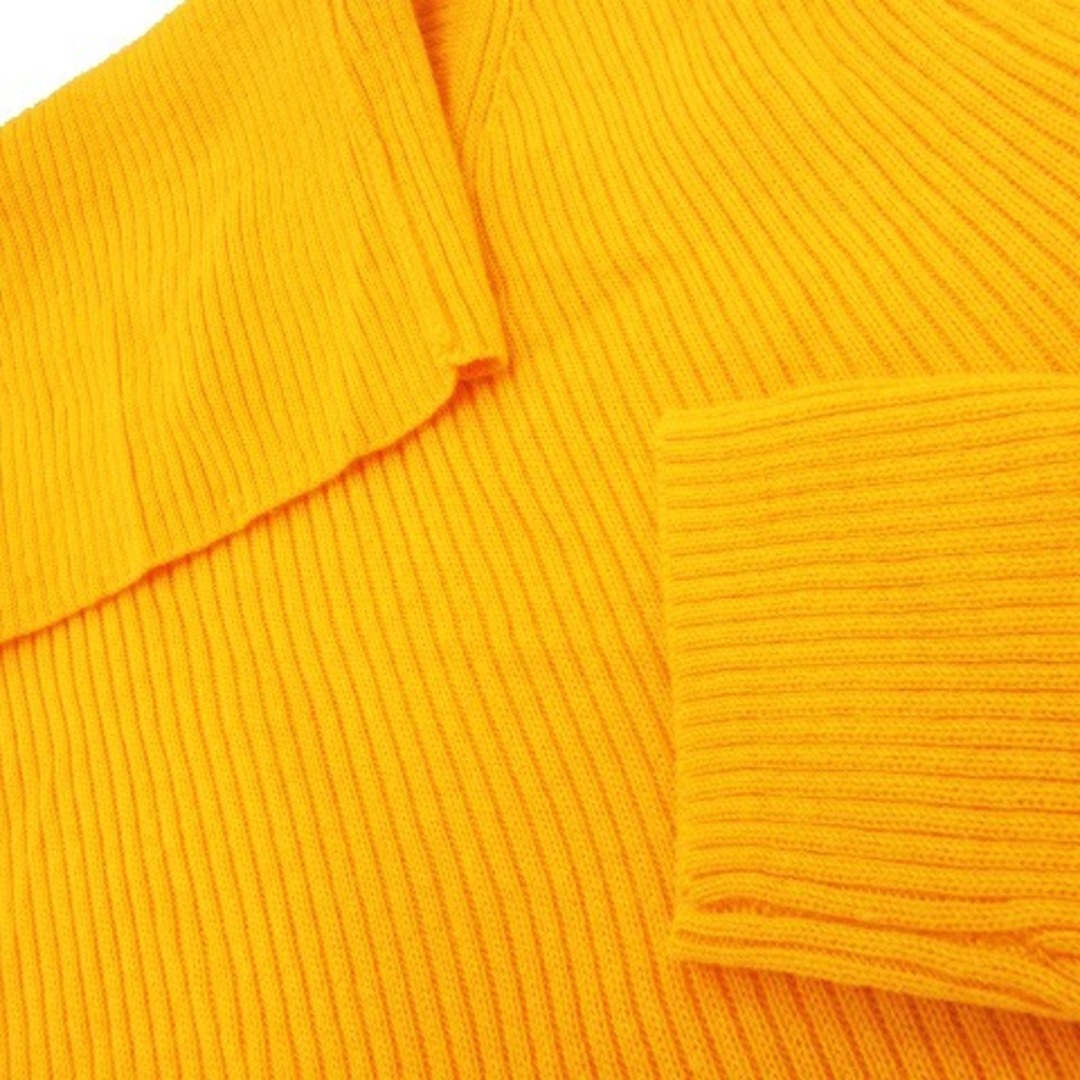 CLEAR IMPRESSION(クリアインプレッション)のクリアインプレッション ニット セーター リブ タートル 長袖 3 オレンジ レディースのトップス(ニット/セーター)の商品写真