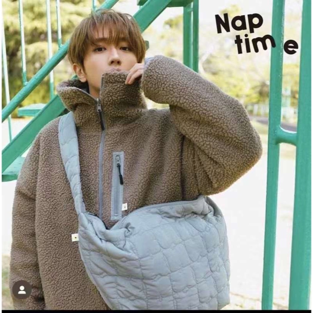 naptime リバーシブルボアジャケット　Nissy