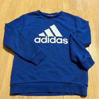 アディダス(adidas)のadidas トレーナー　140 青(ウェア)