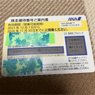 エーエヌエー(ゼンニッポンクウユ)(ANA(全日本空輸))のANA☆全日本航空☆株主優待券☆株主割引券☆2024/11/30搭乗期日☆送料込(その他)