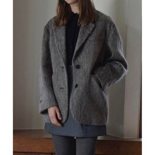 クラネ(CLANE)のCLANE MIX SHAGGY OVER TAILORED JACKET(テーラードジャケット)