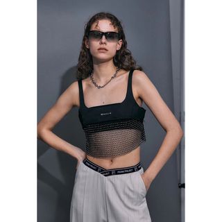 MAISON SPECIAL - prank project Bijou Mesh Top ビスチェの通販 by