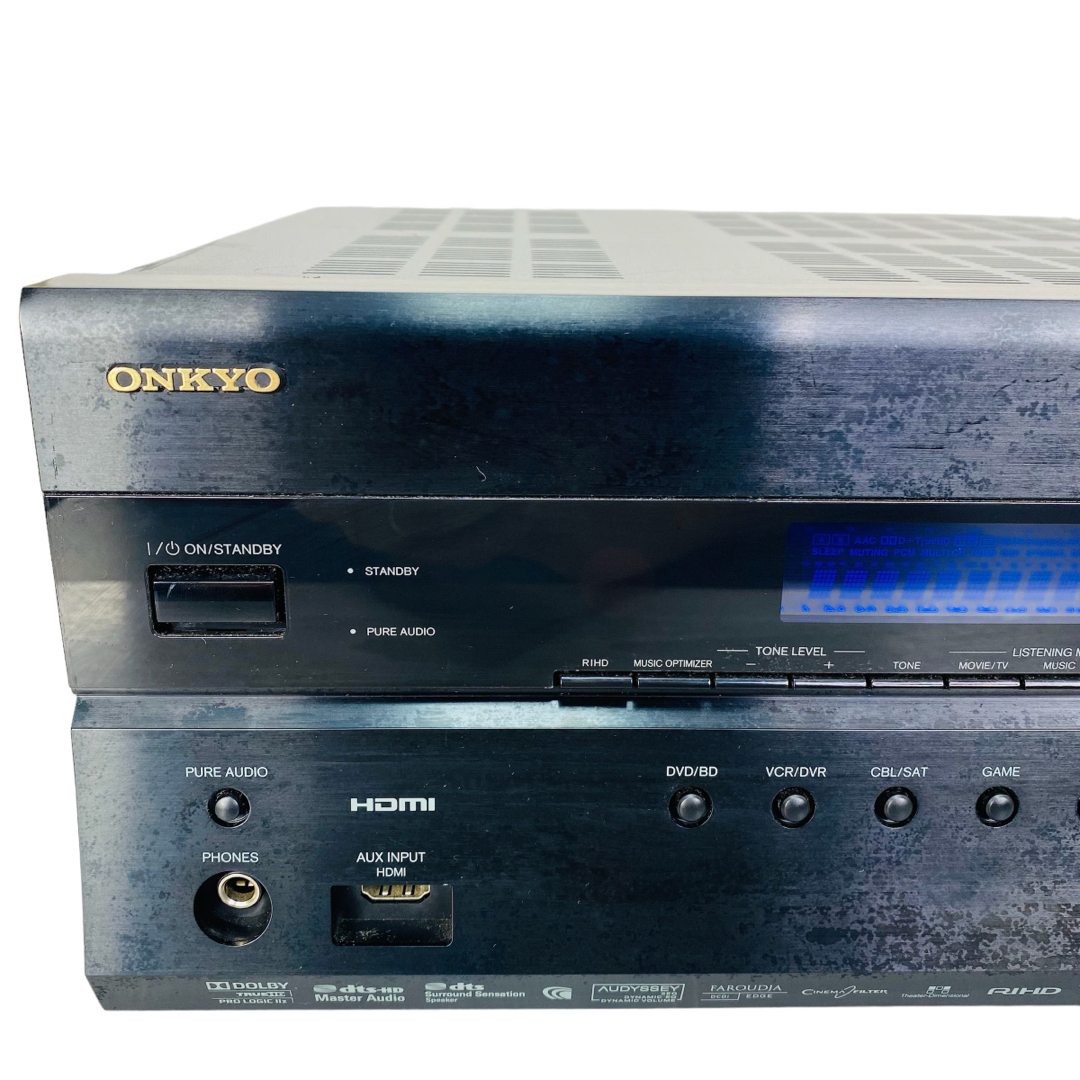 ONKYO - ONKYO オンキヨー TX-SA607 AVアンプ リモコン付きの通販 by