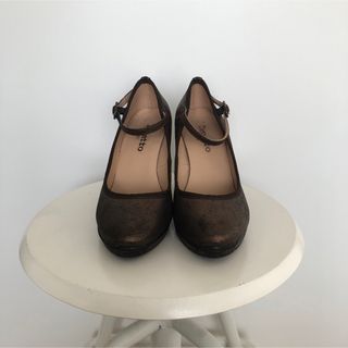 レペット(repetto)の🇫🇷【repetto レペット】ストラップ ヒール シューズ(ハイヒール/パンプス)