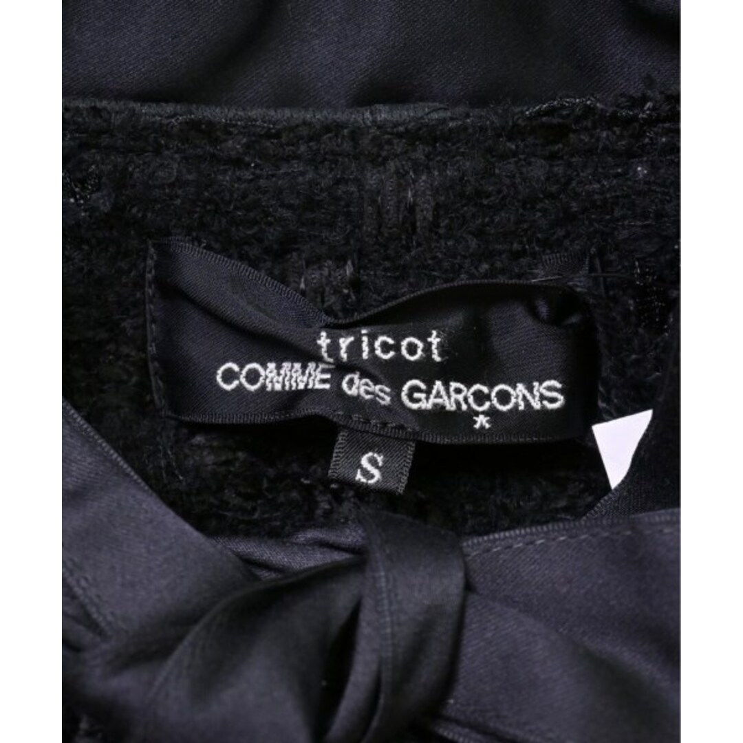 tricot COMME des GARCONS カジュアルジャケット S 黒ボタン柄