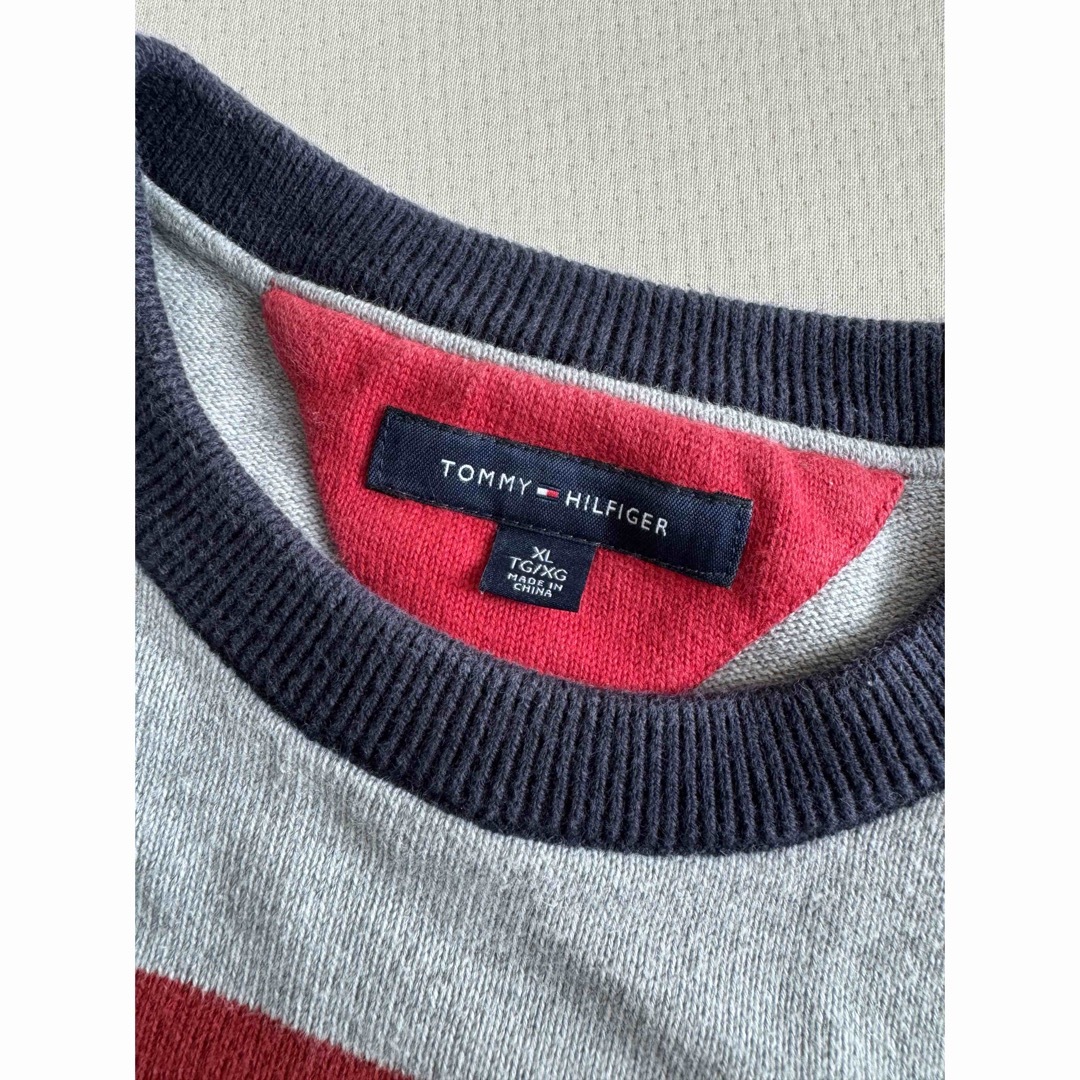 TOMMY HILFIGER(トミーヒルフィガー)の【美品】TOMMY HILFIGER トレーナー XL メンズのトップス(スウェット)の商品写真