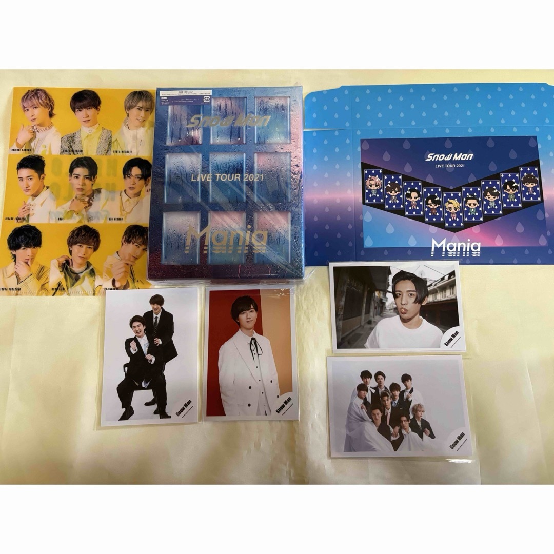Snow Man - SnowMan LIVE TOUR 2021 Mania 初回 Blu-ray の通販 by