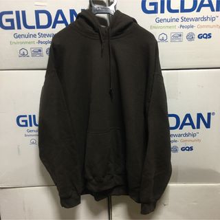 ギルタン(GILDAN)のGILDANギルダン☆パーカー☆ダークチョコレート☆ダークブラウン茶色☆XL(パーカー)