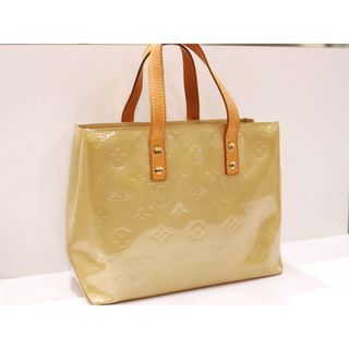 ルイヴィトン(LOUIS VUITTON)のヴィトン☆リードPM/ハンドバッグ/モノグラムヴェルニ/イエロー系(ハンドバッグ)