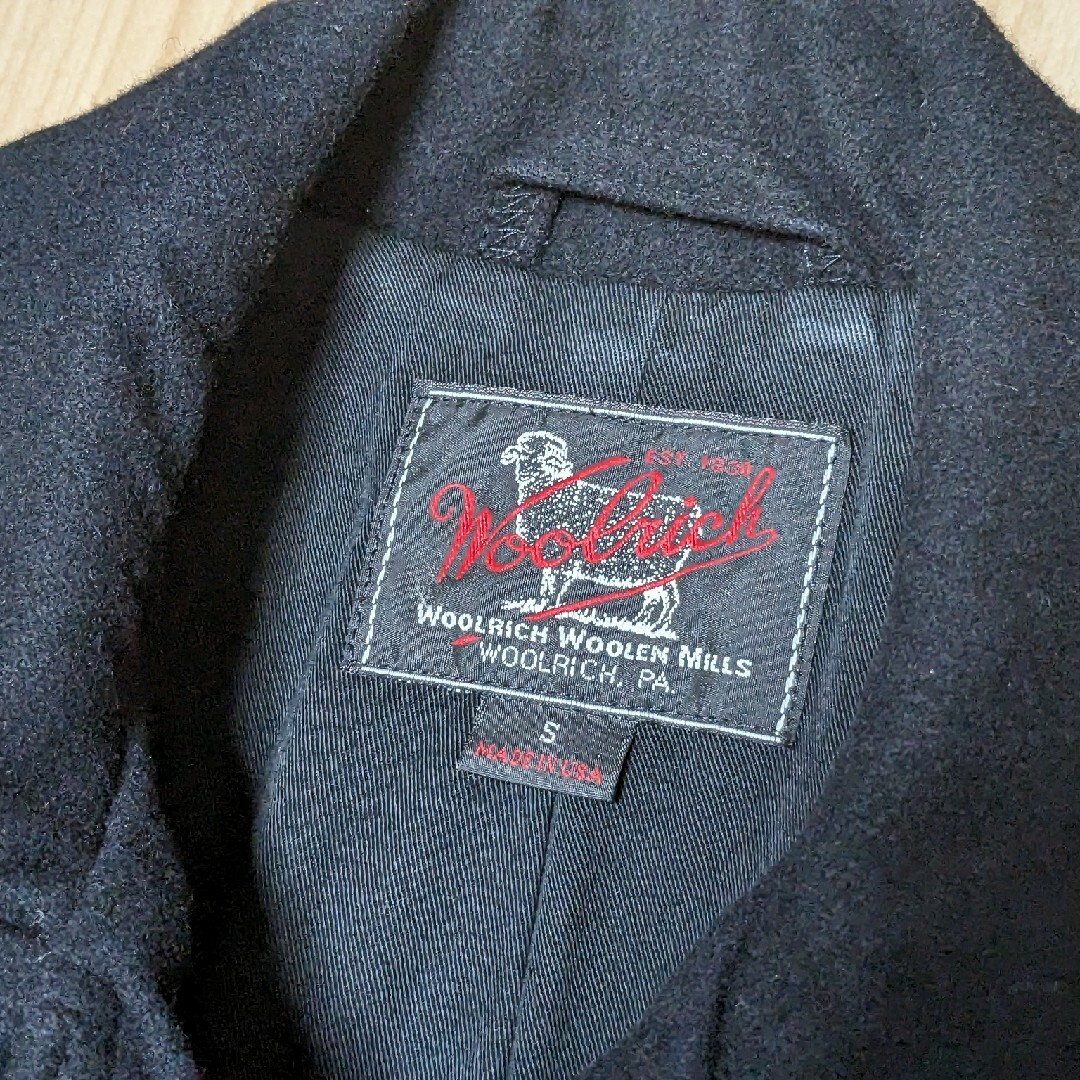 Engineered Garments(エンジニアードガーメンツ)のウールリッチ ウーレンミルズ Pコート メンズのジャケット/アウター(ピーコート)の商品写真