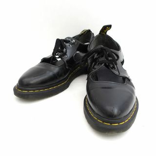 シャーロットロンソン(Charlotte Ronson)のDr.Martens / ドクターマーチン ◆Genna/3ホールサンダル/レザー×エナメル/ブラック/UK6 【レディース/ガールズ/LADY/女性/婦人】【靴/クツ/シューズ/SHOES】 レディースファッション【中古】 [0220472169](サンダル)