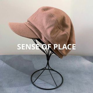 SENSE OF PLACE by URBAN RESEARCH - SENSE OF PLACE ウールキャスケット アーバンリサーチ