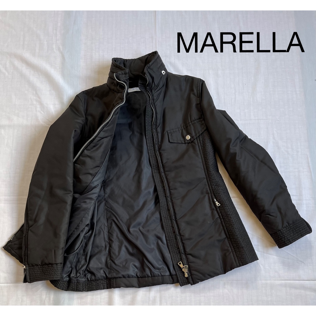 Max Mara(マックスマーラ)の【美品】MARELLA ジャケット ショート丈コート　Max Maraライン レディースのジャケット/アウター(ダウンコート)の商品写真