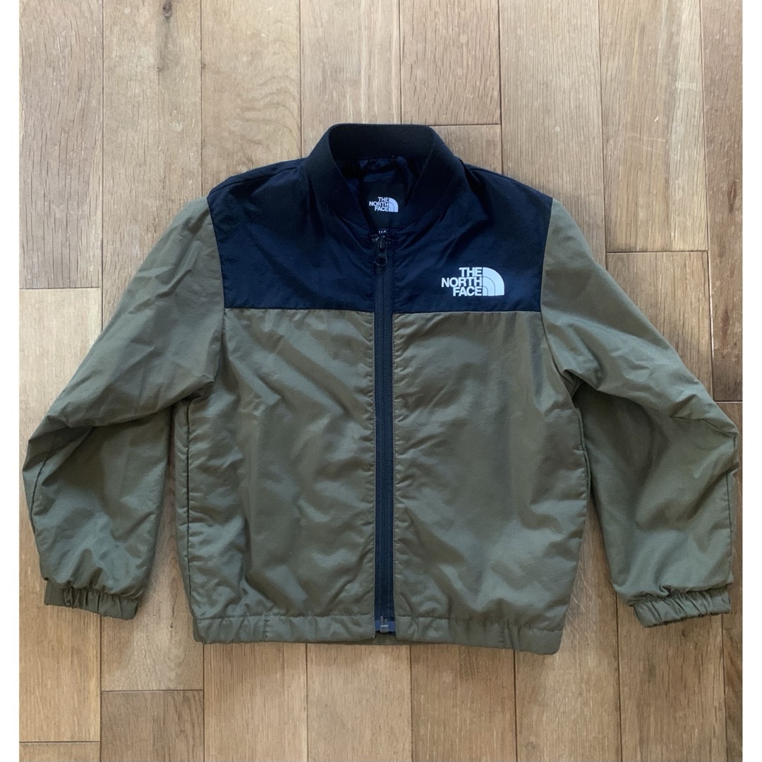 THE NORTH FACE(ザノースフェイス)の美品☆ ノースフェイス トラックジャケット ブルゾン 110 キッズ キッズ/ベビー/マタニティのキッズ服男の子用(90cm~)(ジャケット/上着)の商品写真