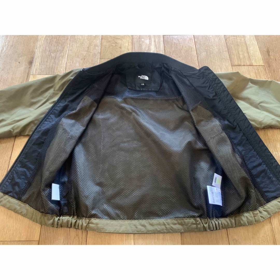 THE NORTH FACE(ザノースフェイス)の美品☆ ノースフェイス トラックジャケット ブルゾン 110 キッズ キッズ/ベビー/マタニティのキッズ服男の子用(90cm~)(ジャケット/上着)の商品写真