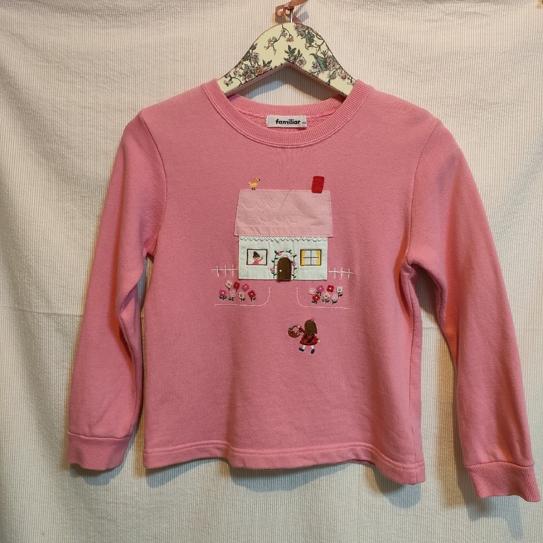 familiar(ファミリア)のファミリア　１２０　トレーナー キッズ/ベビー/マタニティのキッズ服女の子用(90cm~)(Tシャツ/カットソー)の商品写真