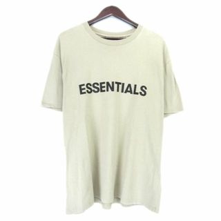 新作FOG Essentials 両面ロゴ Tシャツ ブラック L