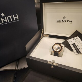 ゼニス(ZENITH)のZENITH ゼニス クロノマスタースポーツ 18.3100.3600 未使用(腕時計(アナログ))