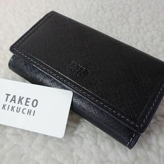 タケオキクチ(TAKEO KIKUCHI)の【新品/本物】TAKEO KIKUCHI小銭入れ＆キーケース/紺￥12,100(コインケース/小銭入れ)