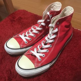 コンバース(CONVERSE)のコンバース 29cm オールスター 赤(スニーカー)