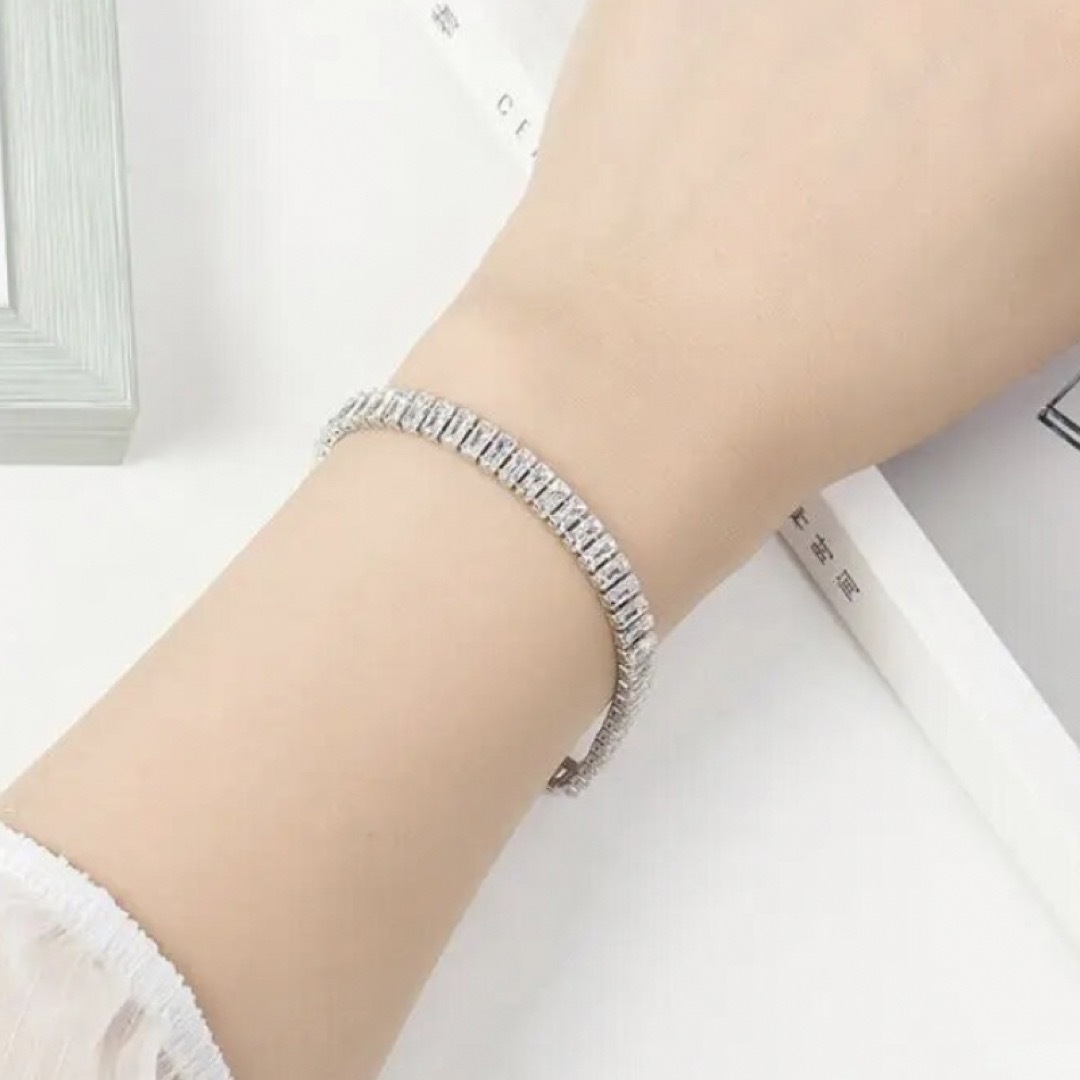 L'Appartement DEUXIEME CLASSE(アパルトモンドゥーズィエムクラス)の【Design zirconia bracelet】#022 S925 レディースのアクセサリー(ブレスレット/バングル)の商品写真