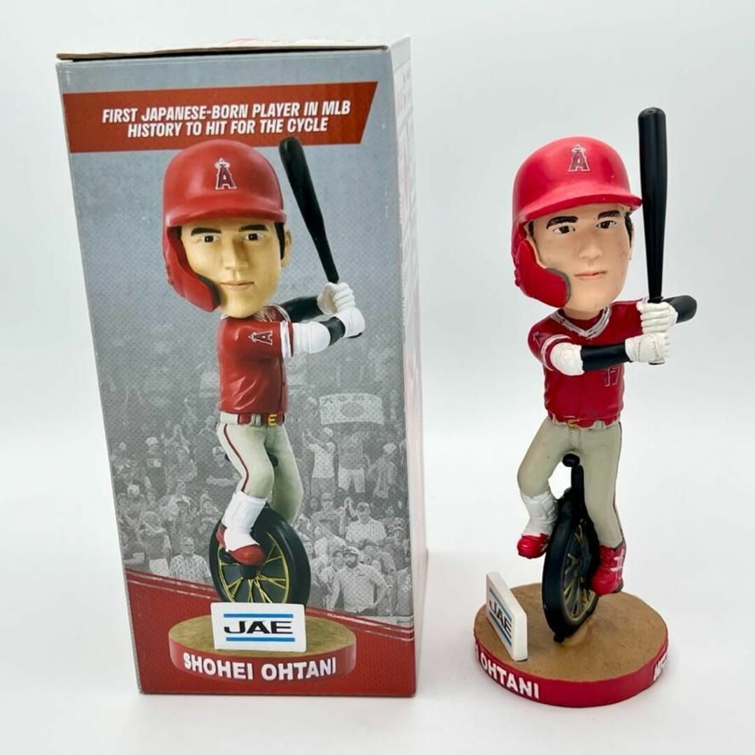 【激レア！非売品】大谷翔平選手サイクルヒット記念　ボブルヘッド人形今のうちに是非ご検討ください