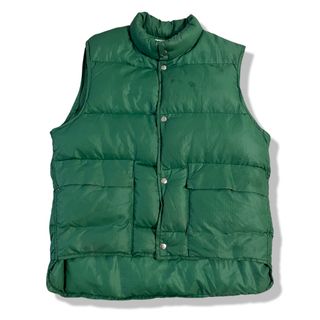 L.L.Bean - 80s ll bean ダウンベスト ブルー エルエルビーンの通販 by