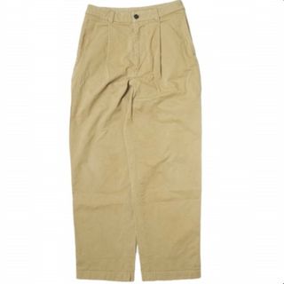 アクネストゥディオズ(Acne Studios)のAcne Studios アクネストゥディオズ WIDE LEG TORUSERS 1プリーツワイドトラウザーズ FN-MN-TROU000475 44 ベージュ チノパンツ テーパード ボトムス【中古】【Acne Studios】(チノパン)