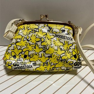 スヌーピー(SNOOPY)のウッドストック　がま口ポーチ👛(ポーチ)