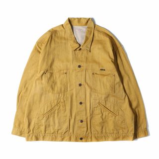 キャピタル(KAPITAL)のKAPITAL キャピタル ジャケット サイズ:ONE SIZE 2021年モデル かつらぎ BIG Gジャン K2104LJ077 アウター デニム ジャケット トラッカー ブルゾン マスタード 日本製【メンズ】【中古】(Gジャン/デニムジャケット)