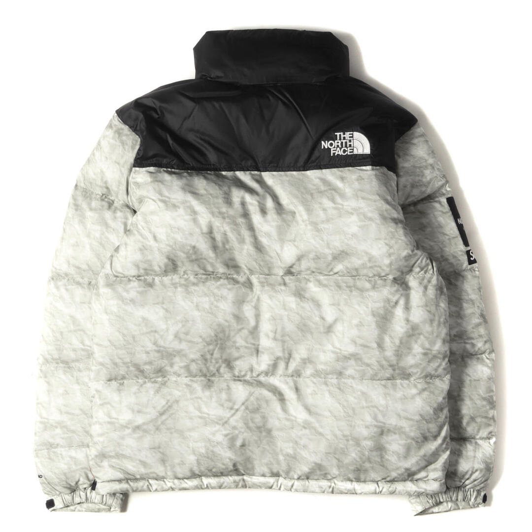 Supreme Paper Print Nuptse Jacket S