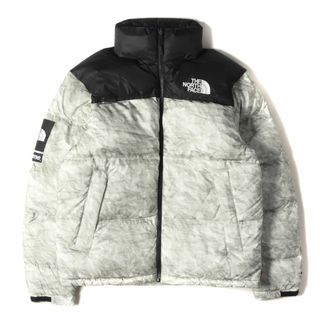 シュプリーム(Supreme)のSupreme シュプリーム ジャケット サイズ:M 19AW THE NORTH FACE ノースフェイス  ペーパープリント ヌプシ ダウンジャケット Paper Print Nuptse Jacket ND91806I アウター ブルゾン コラボ【メンズ】【中古】【美品】(ダウンジャケット)