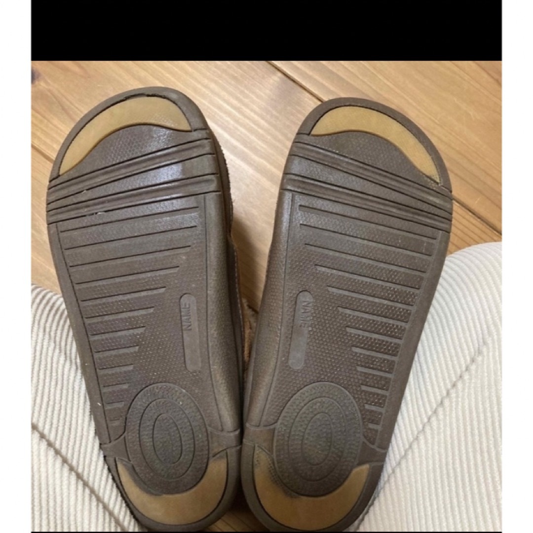 MUJI (無印良品)(ムジルシリョウヒン)の無印良品　子供ブーツ　19〜20センチ キッズ/ベビー/マタニティのキッズ靴/シューズ(15cm~)(ブーツ)の商品写真
