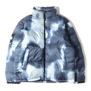 シュプリーム(Supreme)のSupreme シュプリーム ジャケット サイズ:XL 21AW THE NORTH FACE ノースフェイス ブリーチド デニム プリント ヌプシ ダウン ジャケット Bleached Denim Print Nuptse Jacket ND52100I アウター ブルゾン コラボ【メンズ】【中古】(ダウンジャケット)