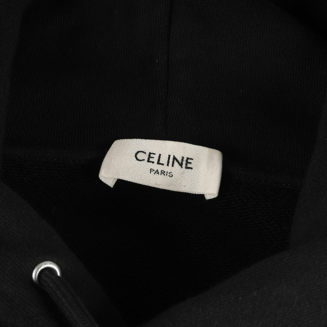 美品 セリーヌ CELINE ロゴ パーカー サイズXS