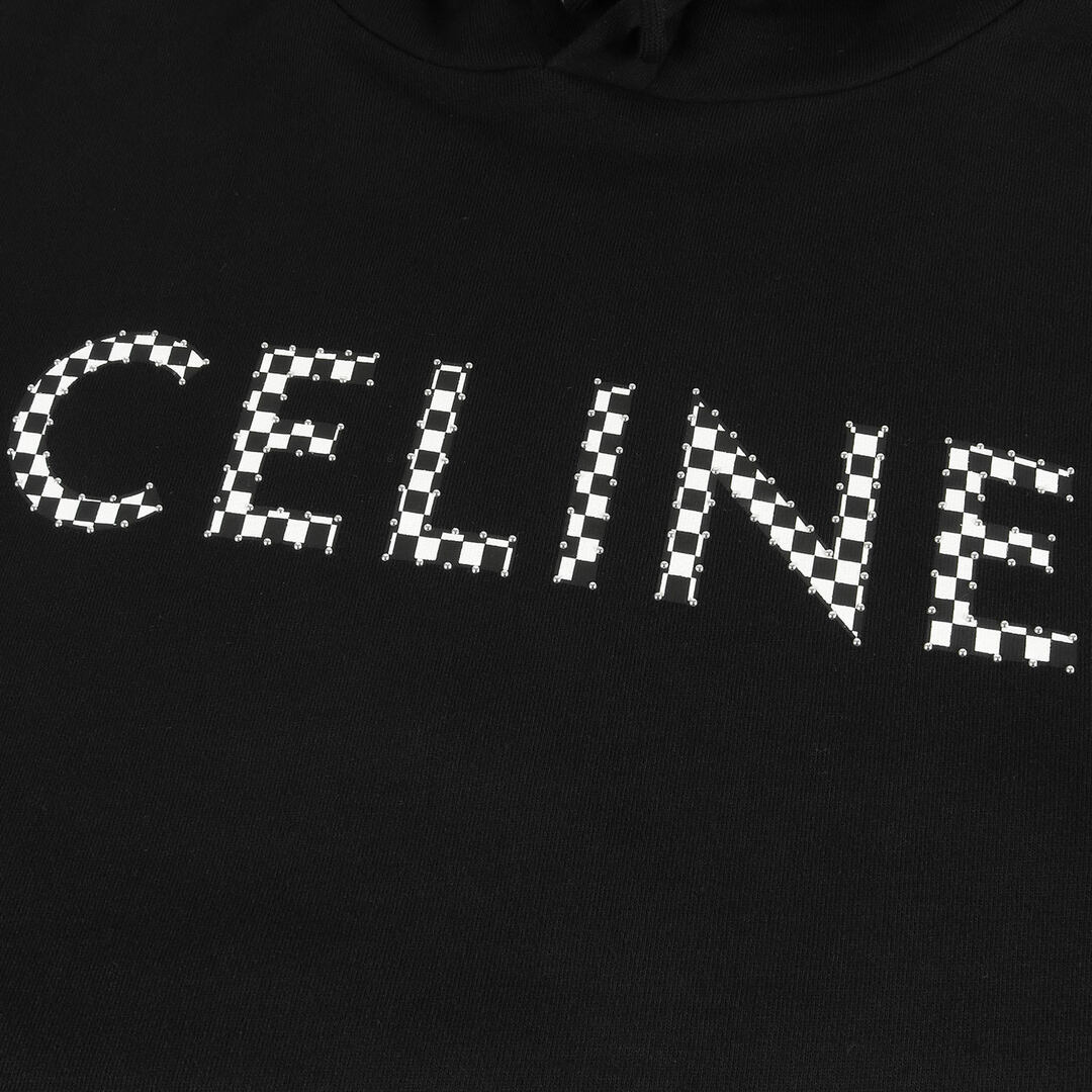 美品 セリーヌ CELINE ロゴ パーカー サイズXS